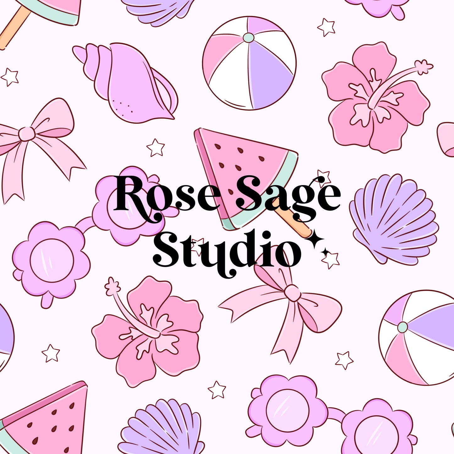 Girl Summer Seamless File