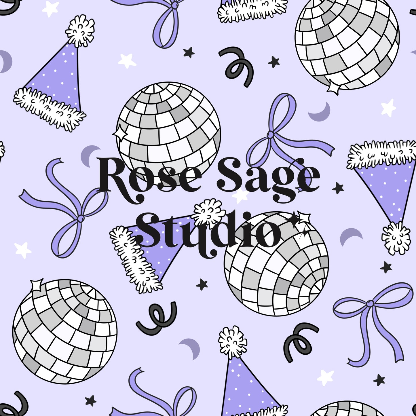 Disco Ball New Years Seamless File