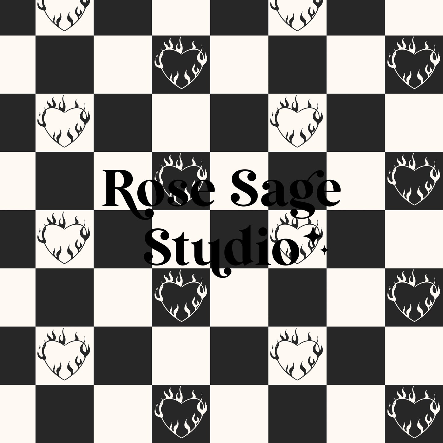 Neutral Valentines Day Checkered Seamless File