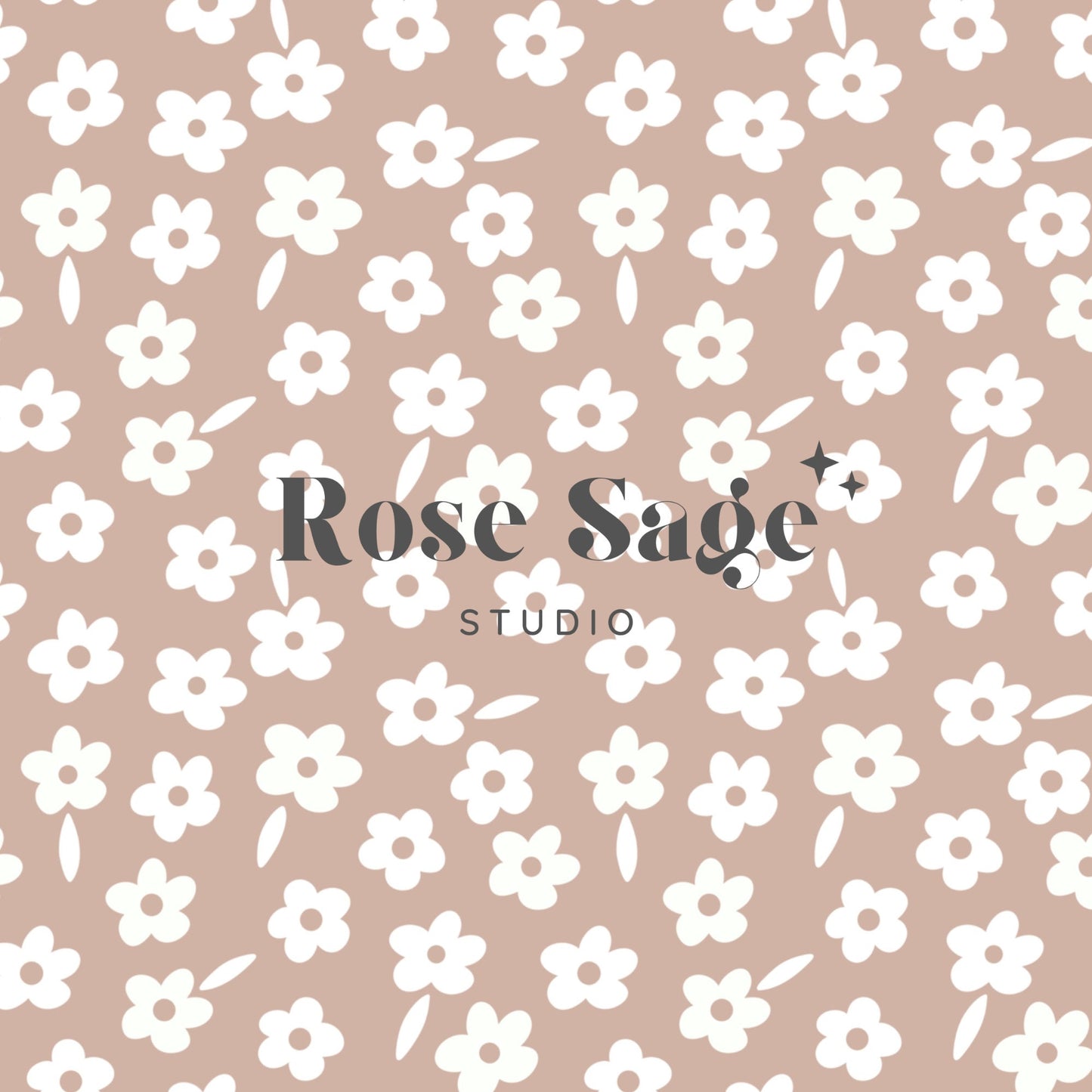 White Blush Pink Floral Seamless Pattern, Ditsy Floral Spring Seamless File, Boho Small Floral Seamless, Girl Spring Summer Flower Design