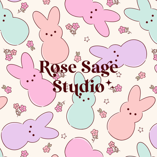 Easter Bunny Treats Seamless File