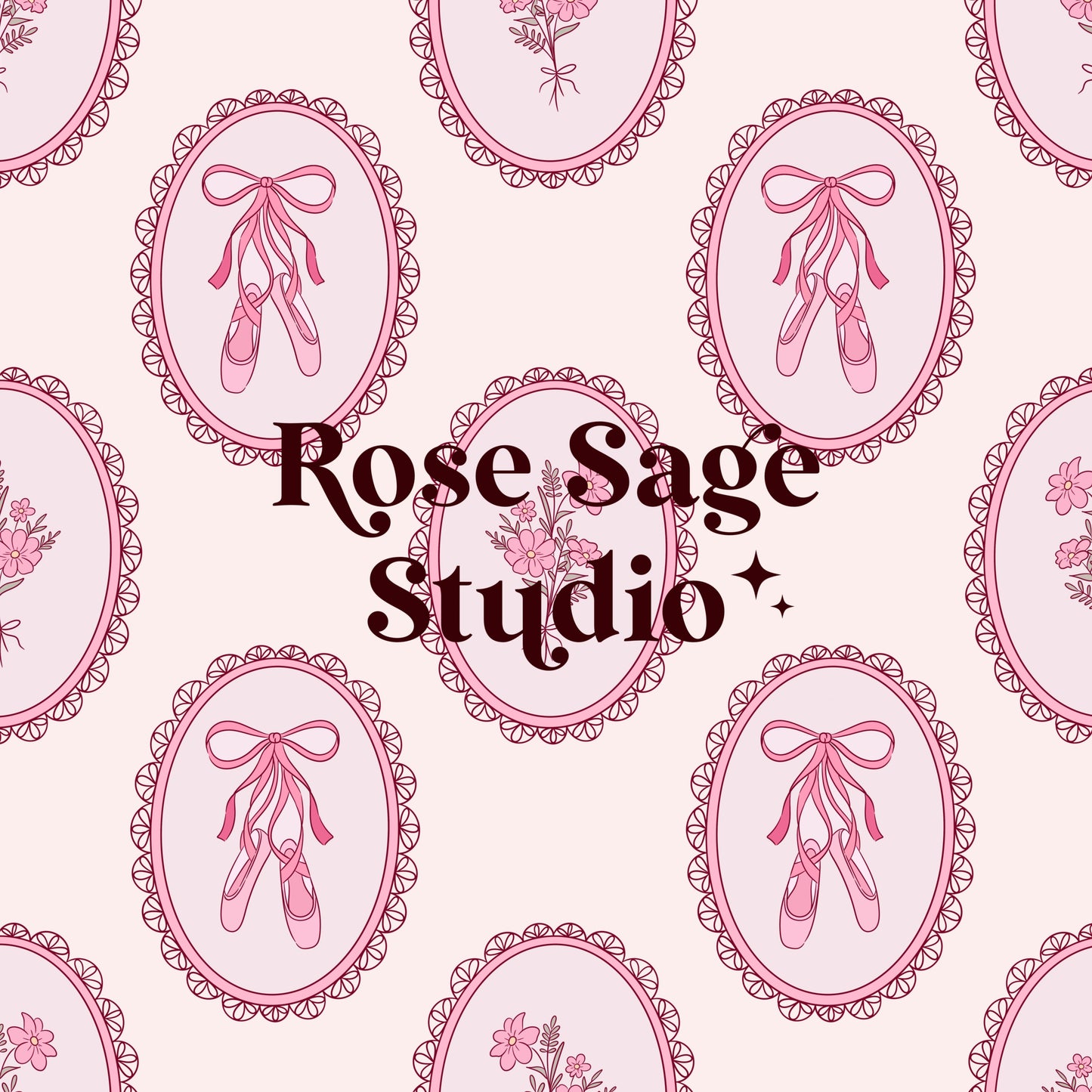 Ballerina Frames Seamless File