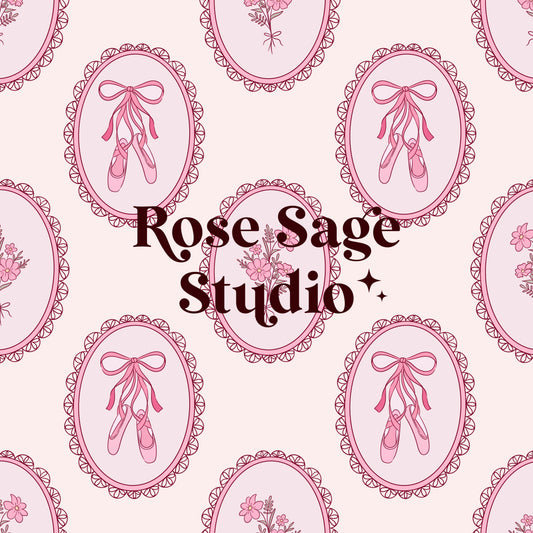 Ballerina Frames Seamless File