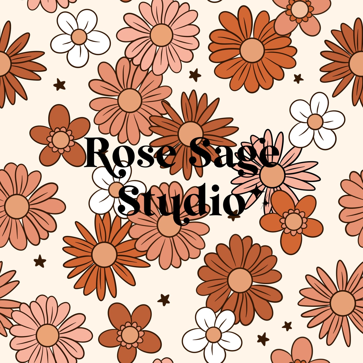 Fall Floral Seamless File