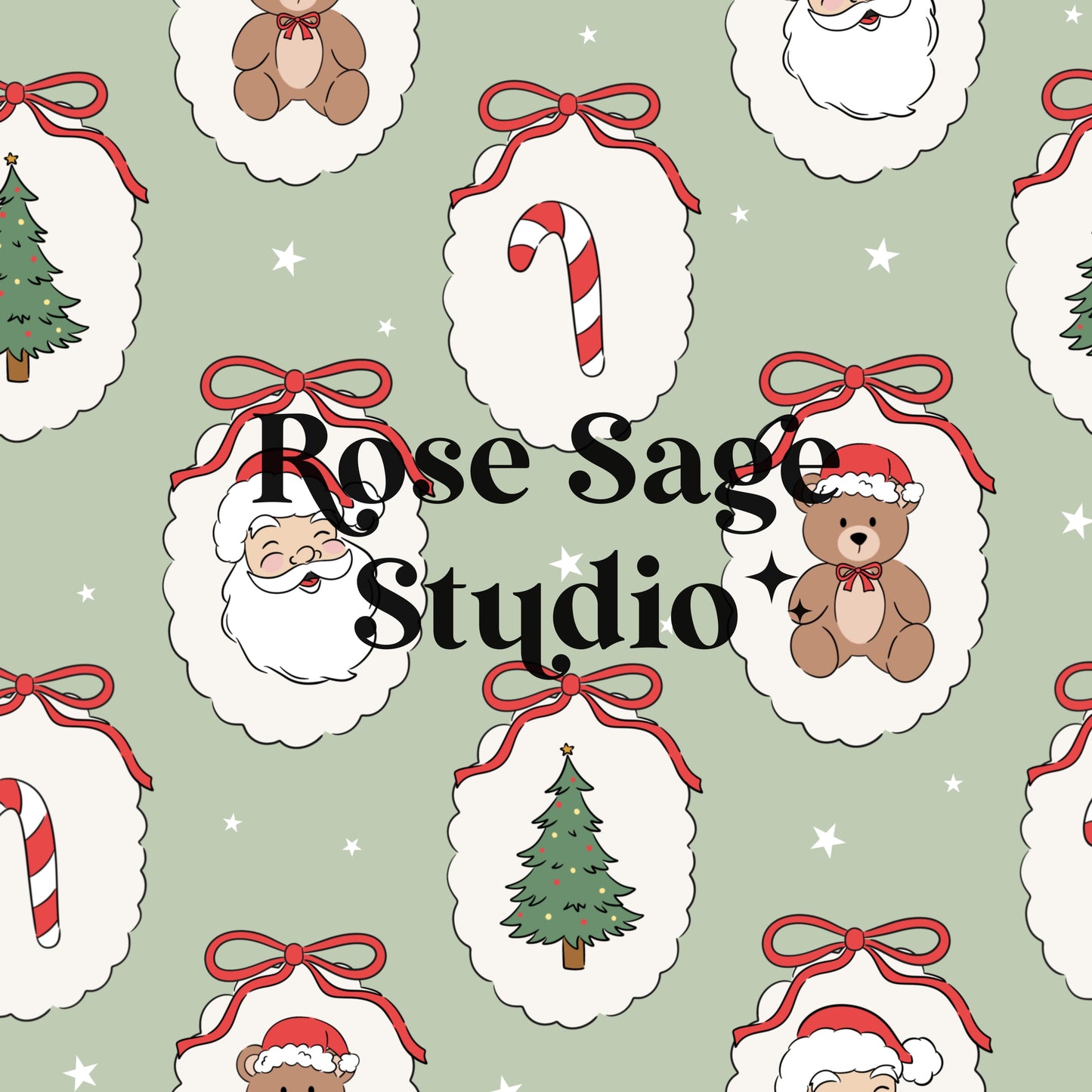 Christmas Frames Seamless File