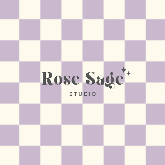 Purple Cream Checkered Seamless File