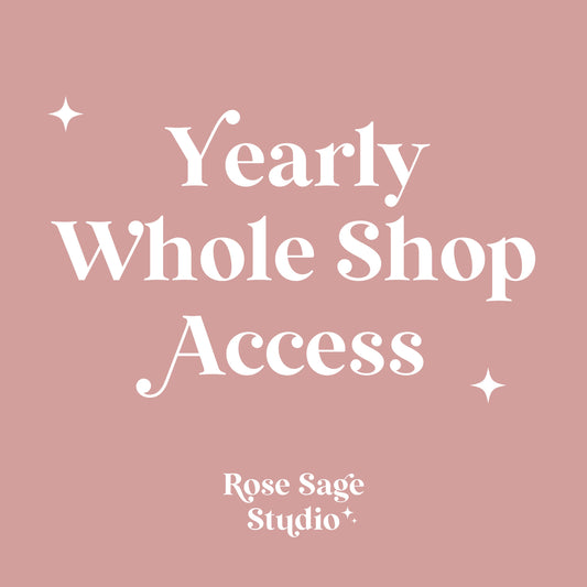 Yearly Whole Shop Access, Annual Renewal, Whole Shop Bundle Seamless Patterns